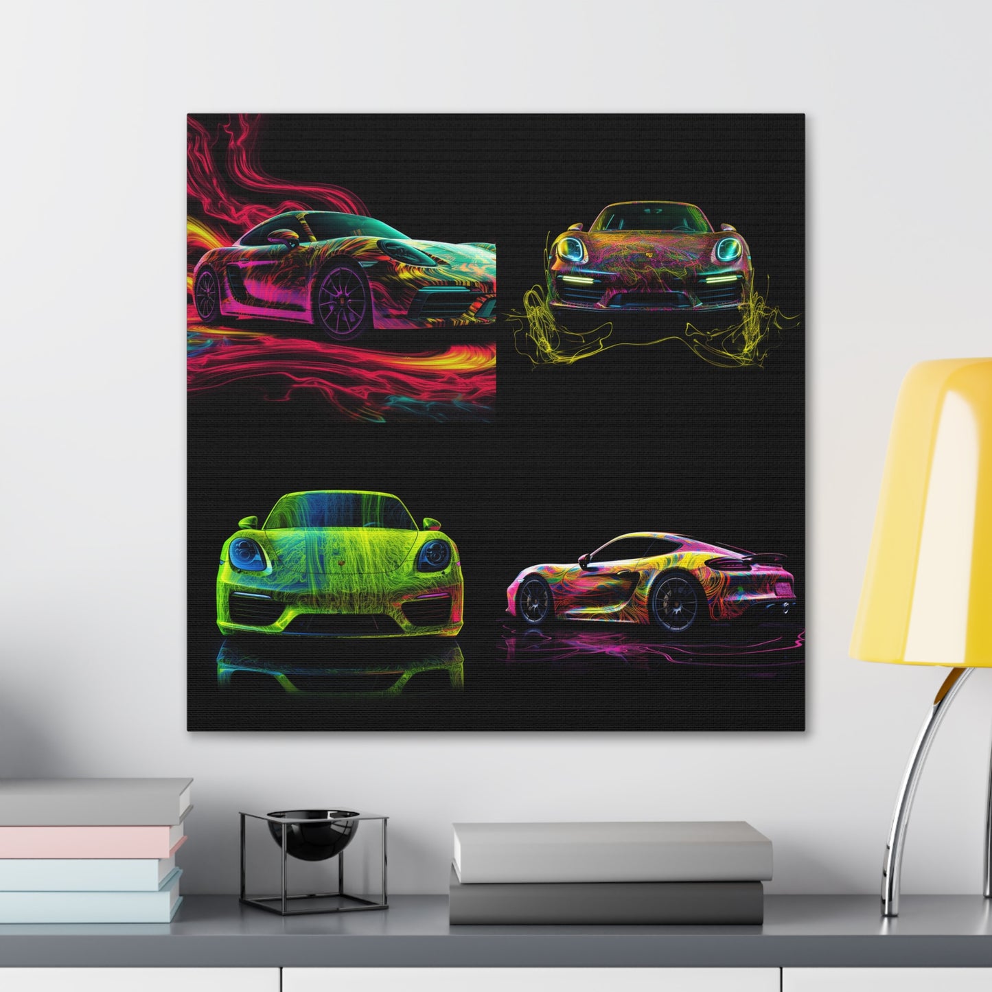 Canvas Gallery Wraps Porsche Flair 4 pack