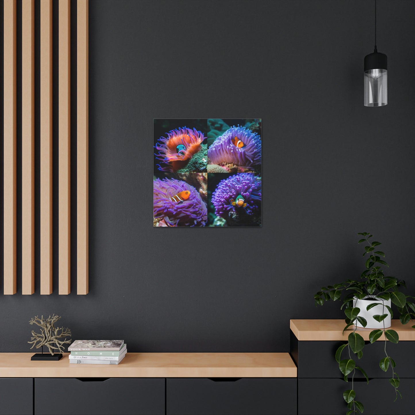 Canvas Gallery Wraps Anemone Clown 4 Pack