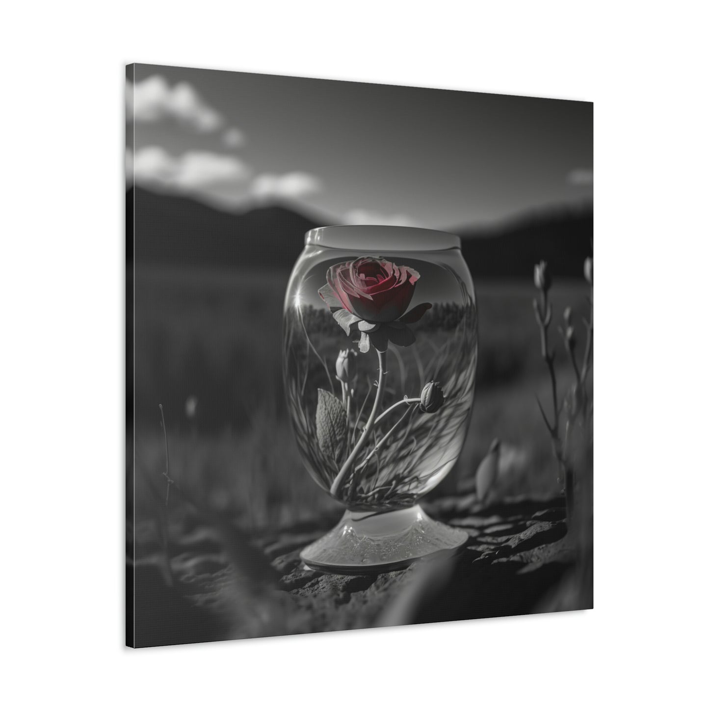 Rose Red Glass 5