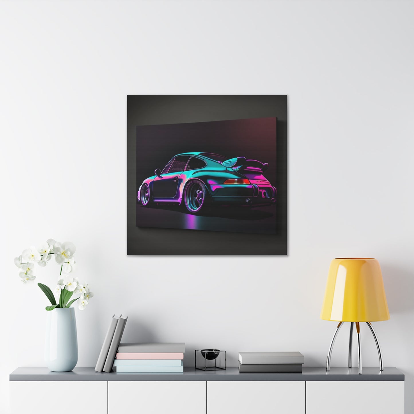 Canvas Gallery Wraps Porsche Purple 1