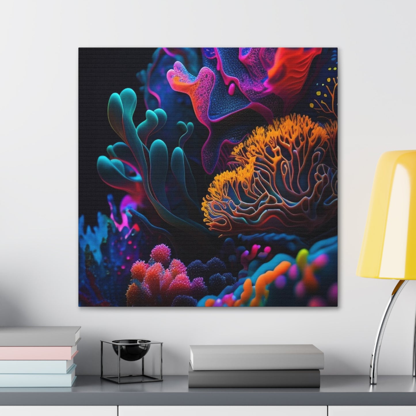 Canvas Gallery Wraps Macro Coral Reef 2