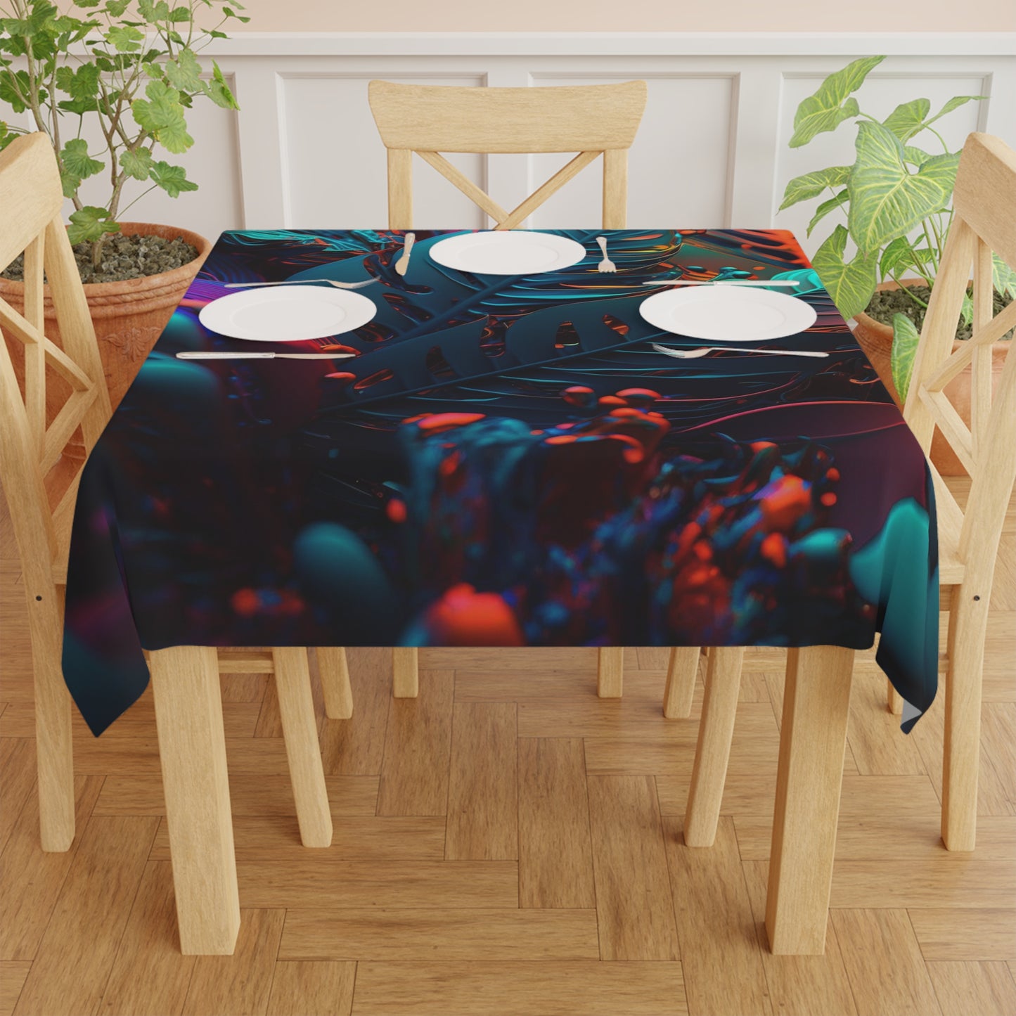 Tablecloth Macro Florescent 1