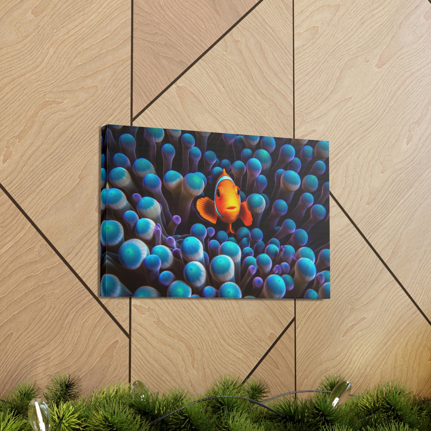 Canvas Gallery Wraps Clown Fish 1