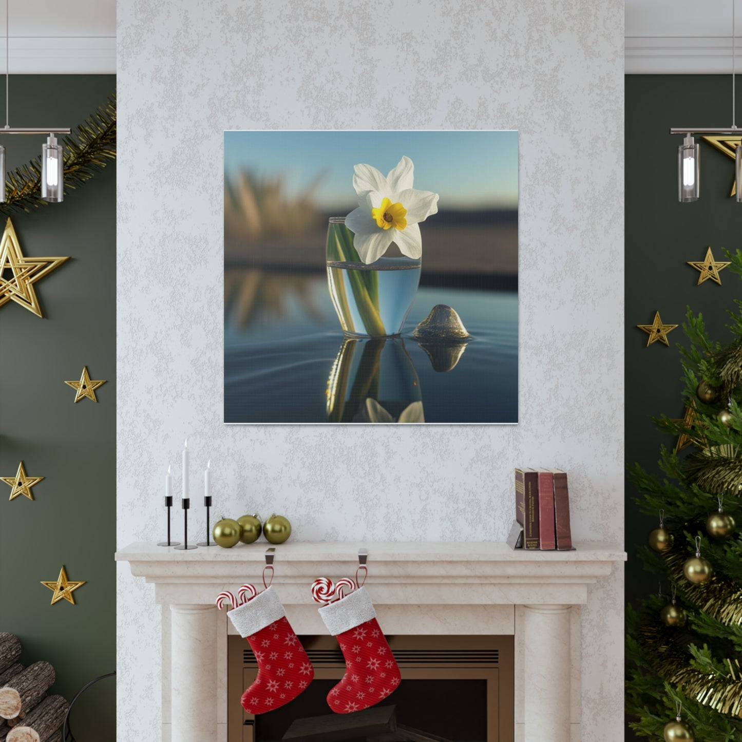Canvas Gallery Wraps Daffodil 4