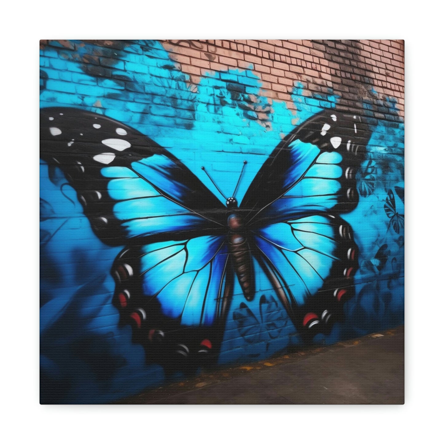 Butterfly street art