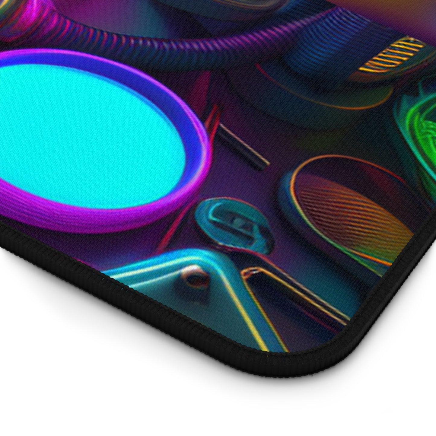 Desk Mat Neon Glow