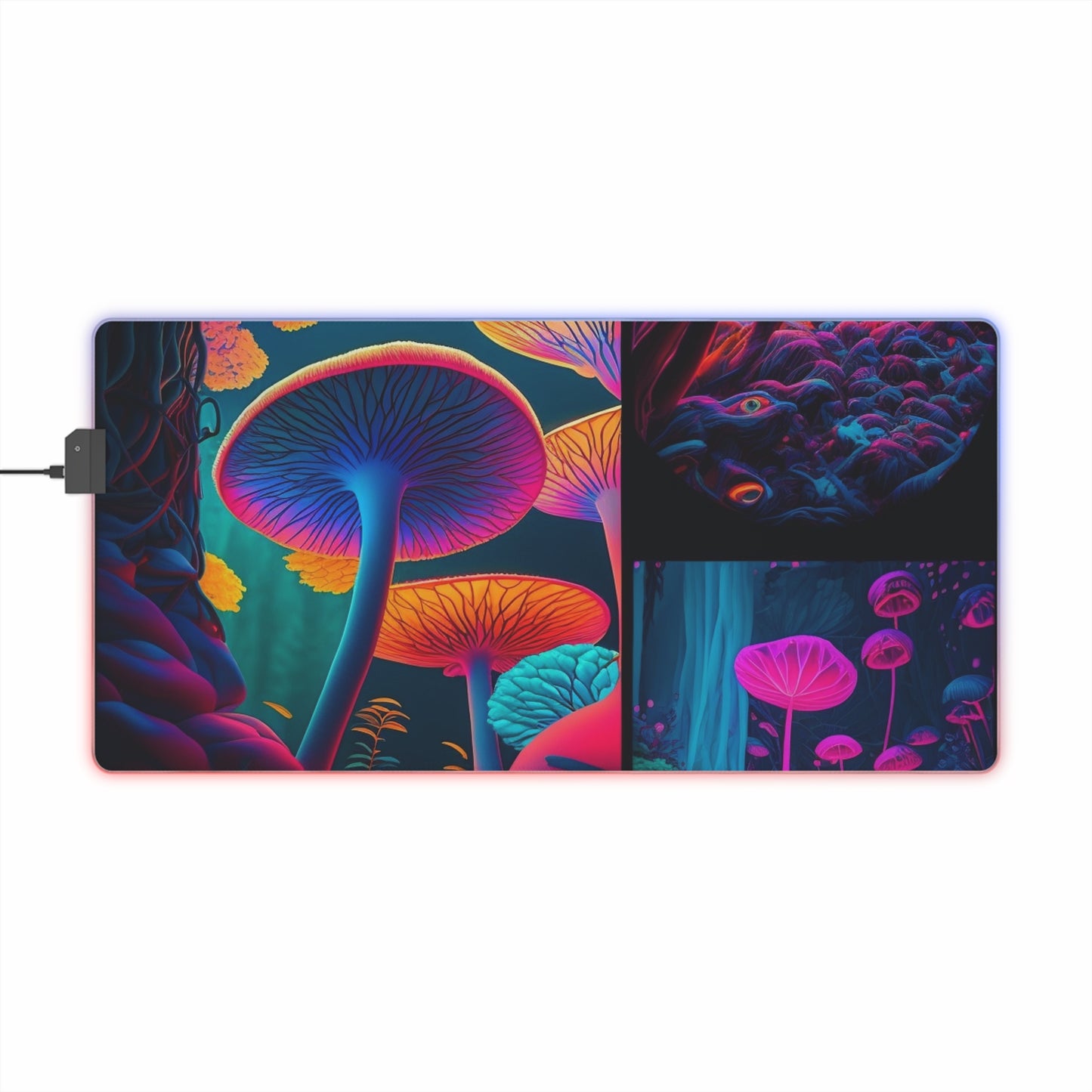 LED Gaming Mouse Pad Macro Reef Florescent 2