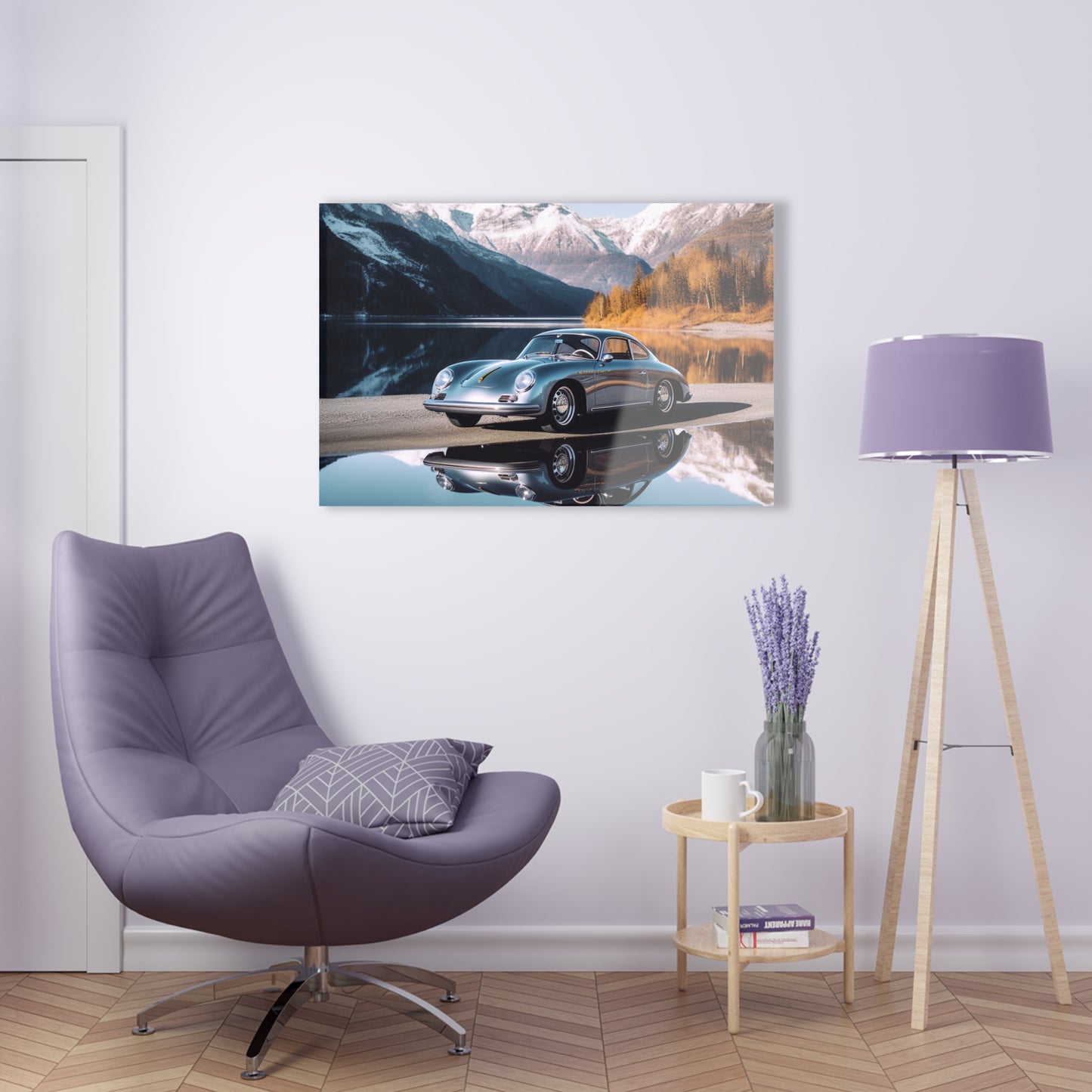 Acrylic Prints Porsche Lake 1