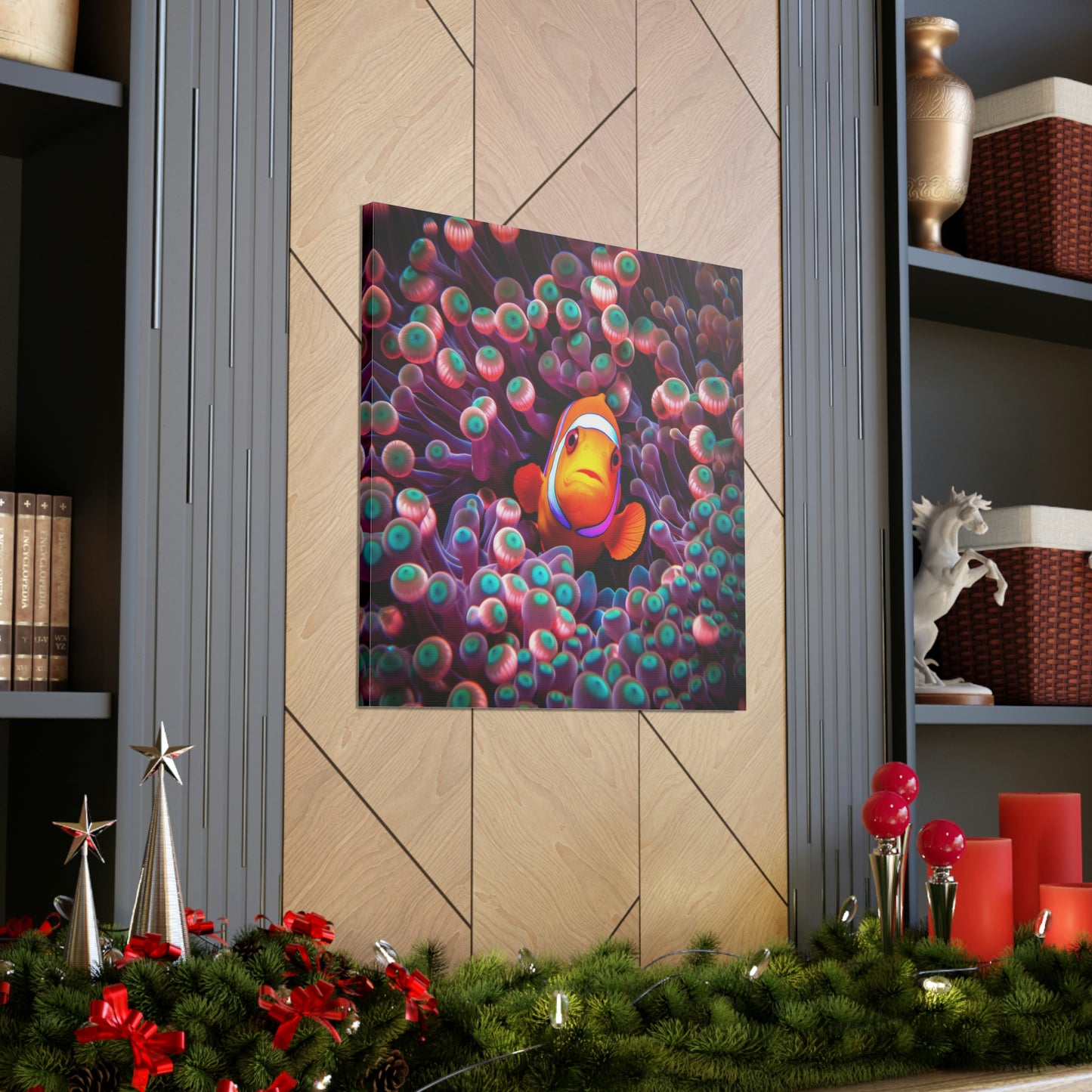 Canvas Gallery Wraps Clown Fish 4