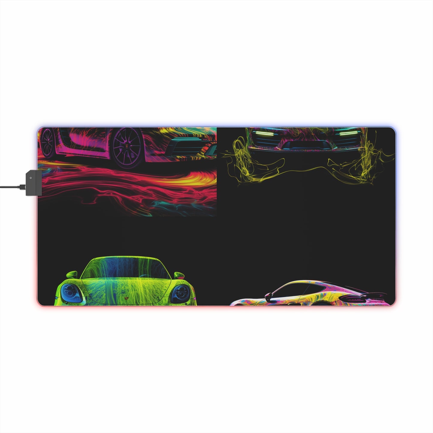 LED Gaming Mouse Pad Porsche Flair 5