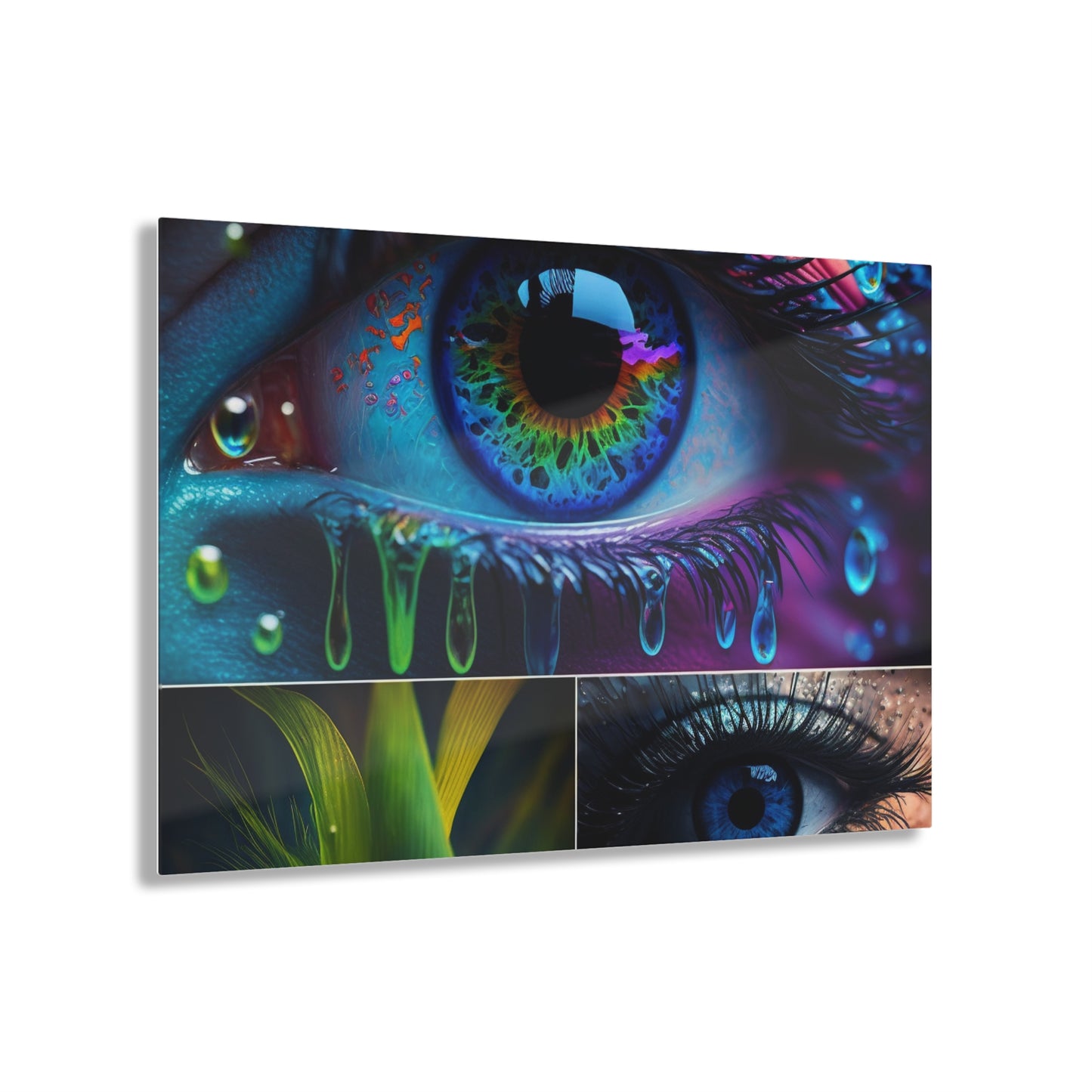 Acrylic Prints Macro Eye Photo 2