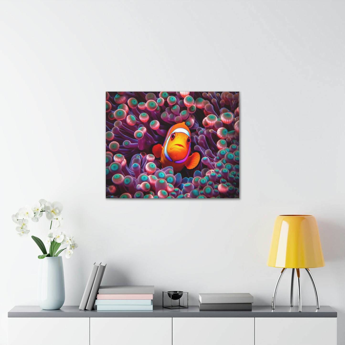 Canvas Gallery Wraps Clown Fish 4