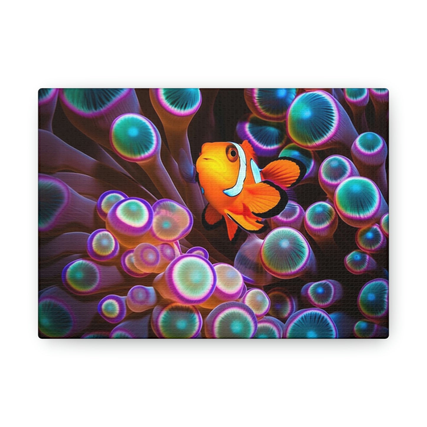 Canvas Gallery Wraps Ocean Anemone 3