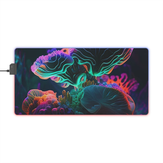 LED Gaming Mouse Pad Macro Coral Reef 4