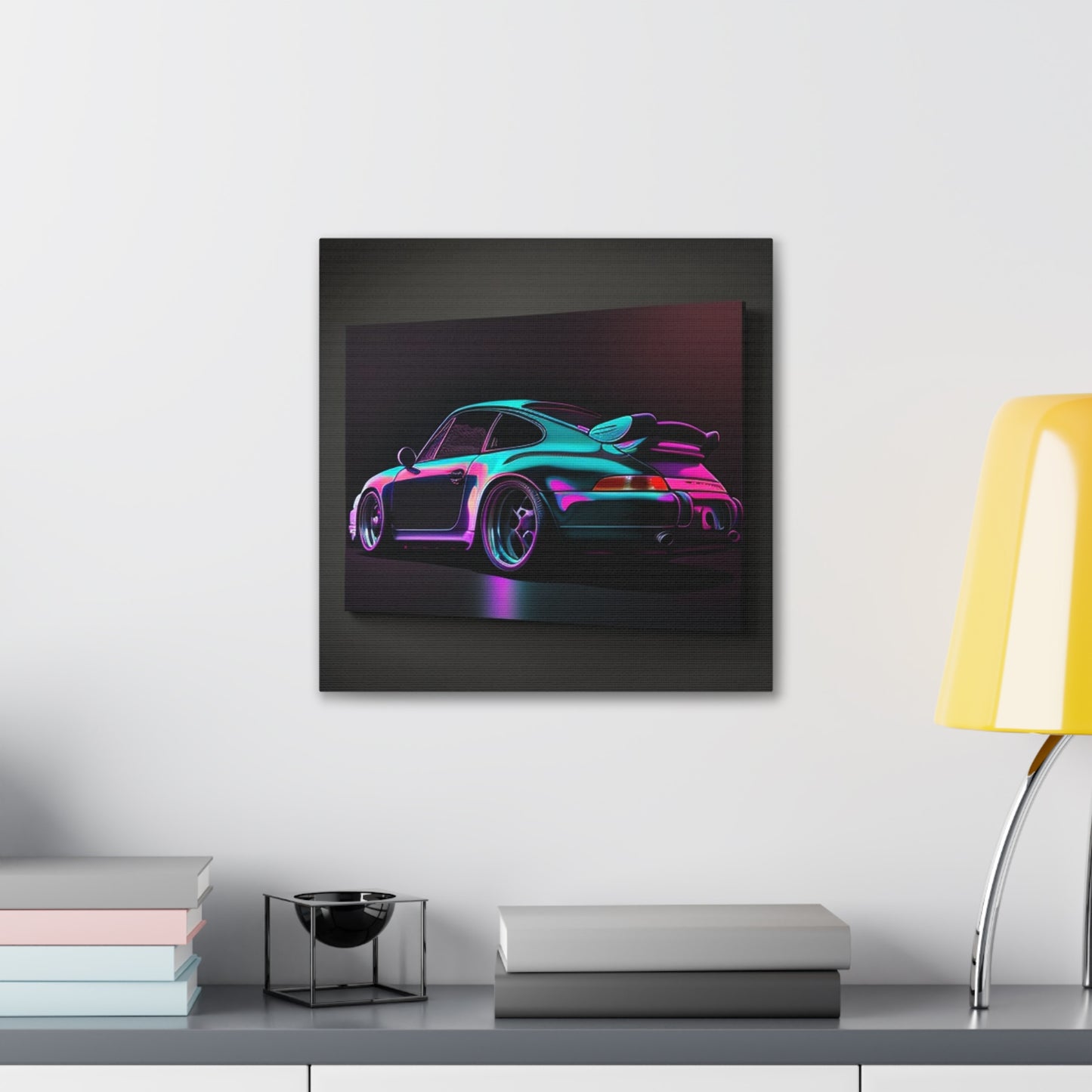 Canvas Gallery Wraps Porsche Purple 1