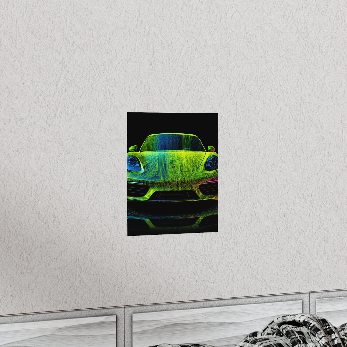 Premium Matte Vertical Posters Porsche Flair 3