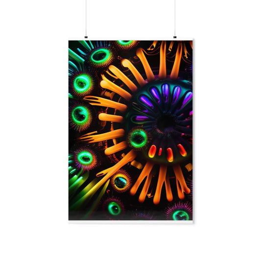 posters Neon Macro 3