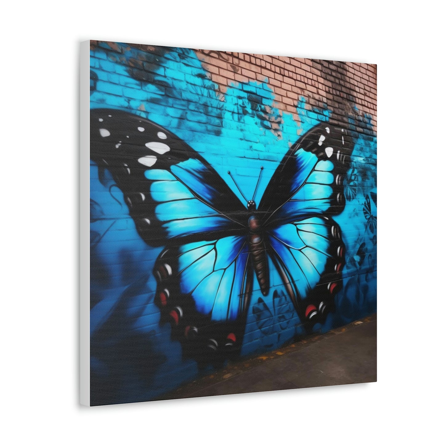 Butterfly street art