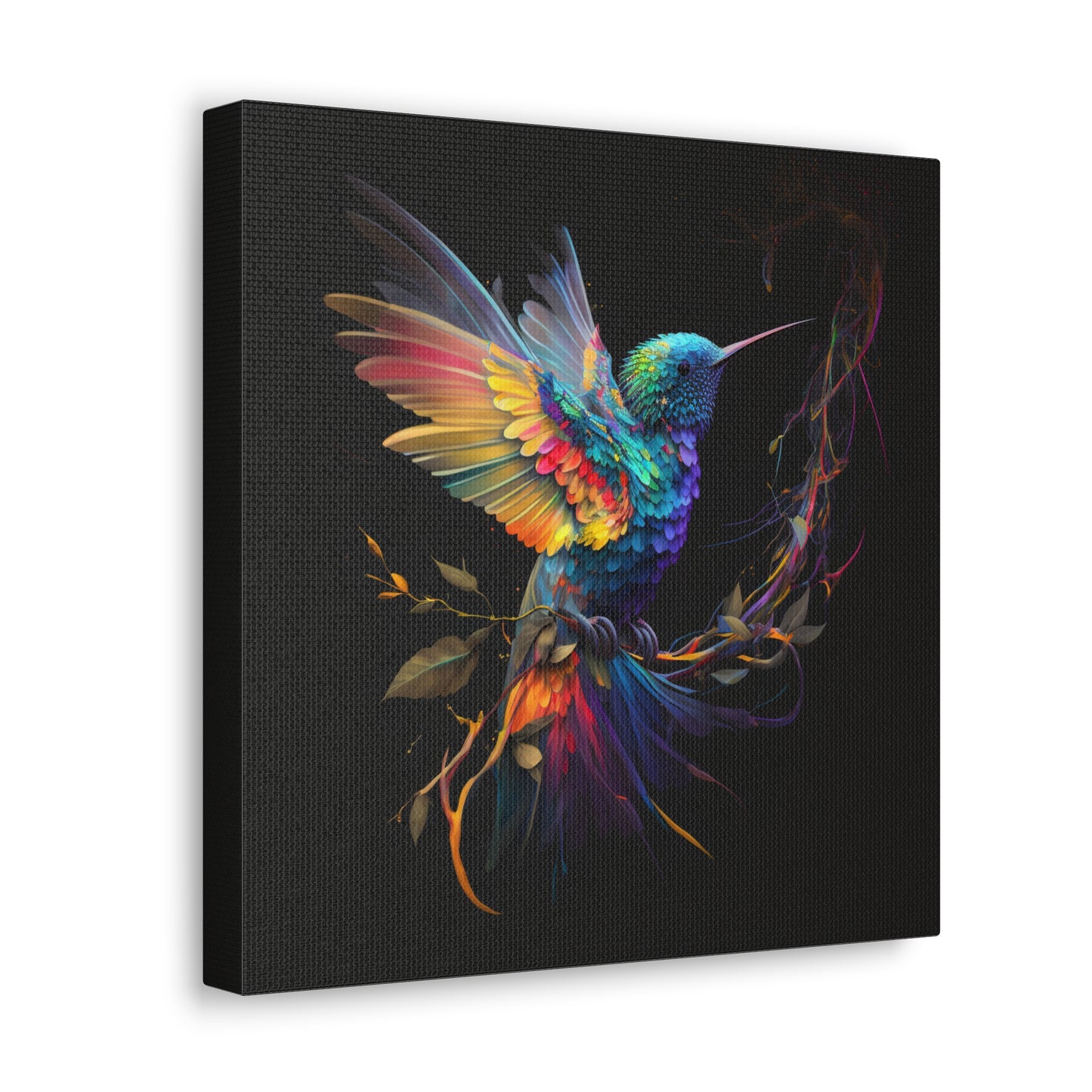 Colorful hummingbird flair