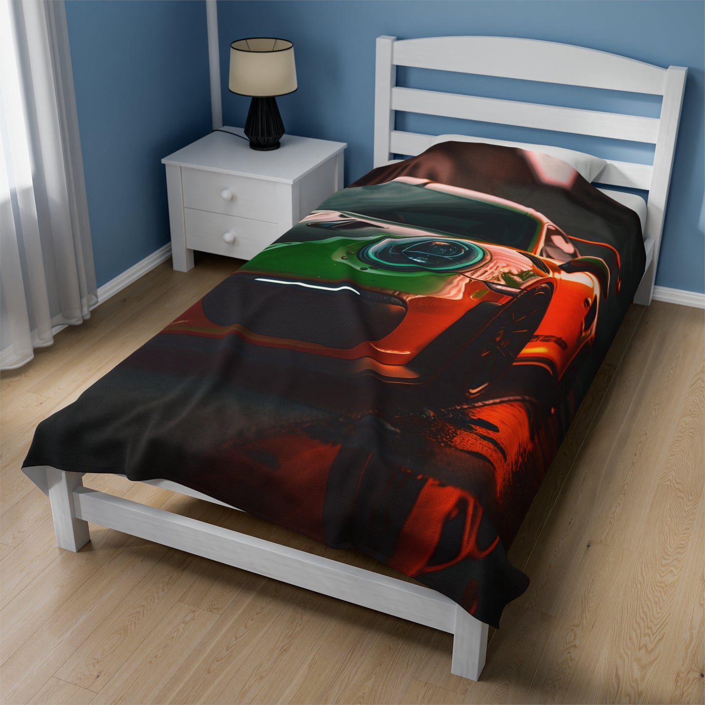 Velveteen Plush Blanket porsche 911 gt3 2