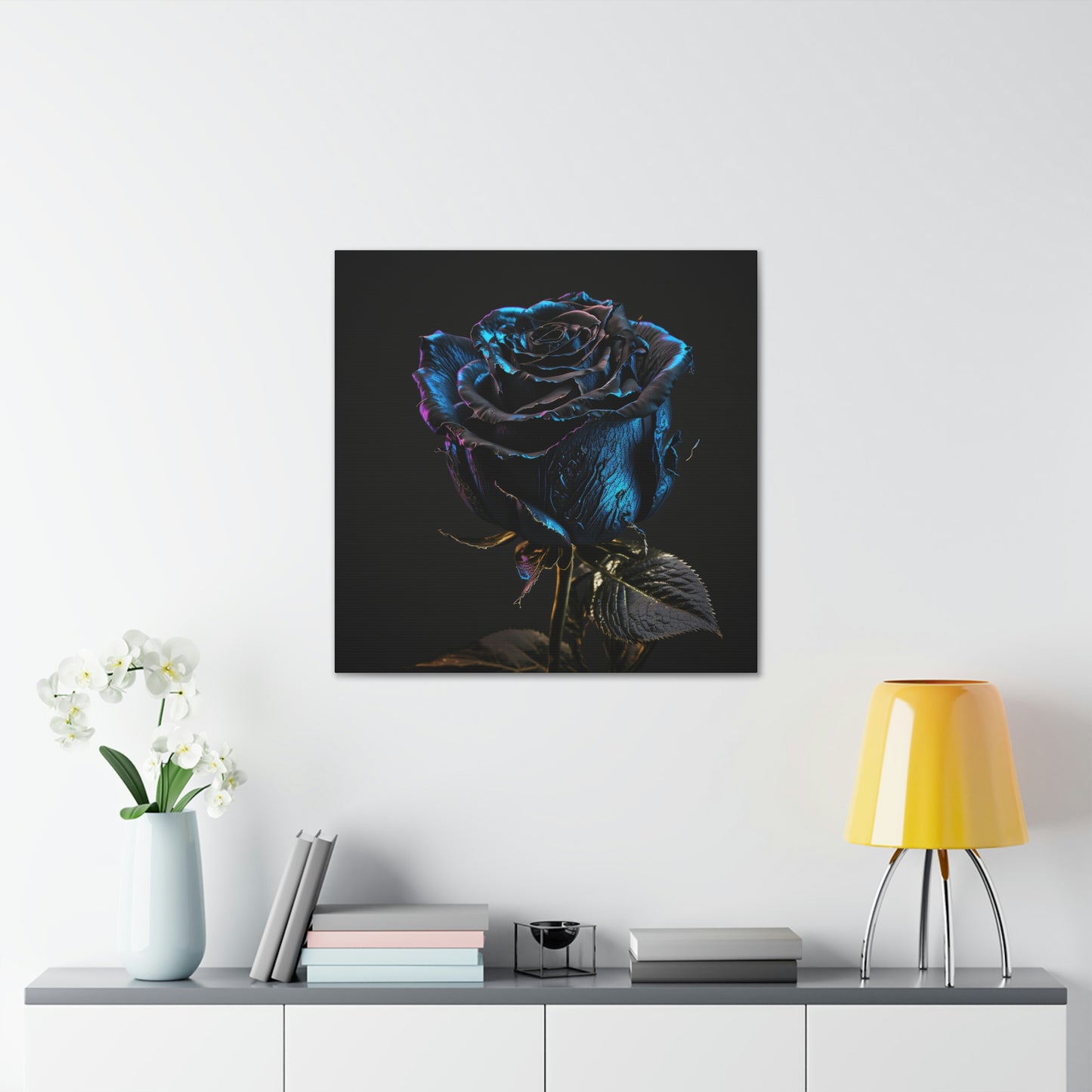 Black Blue Rose 1