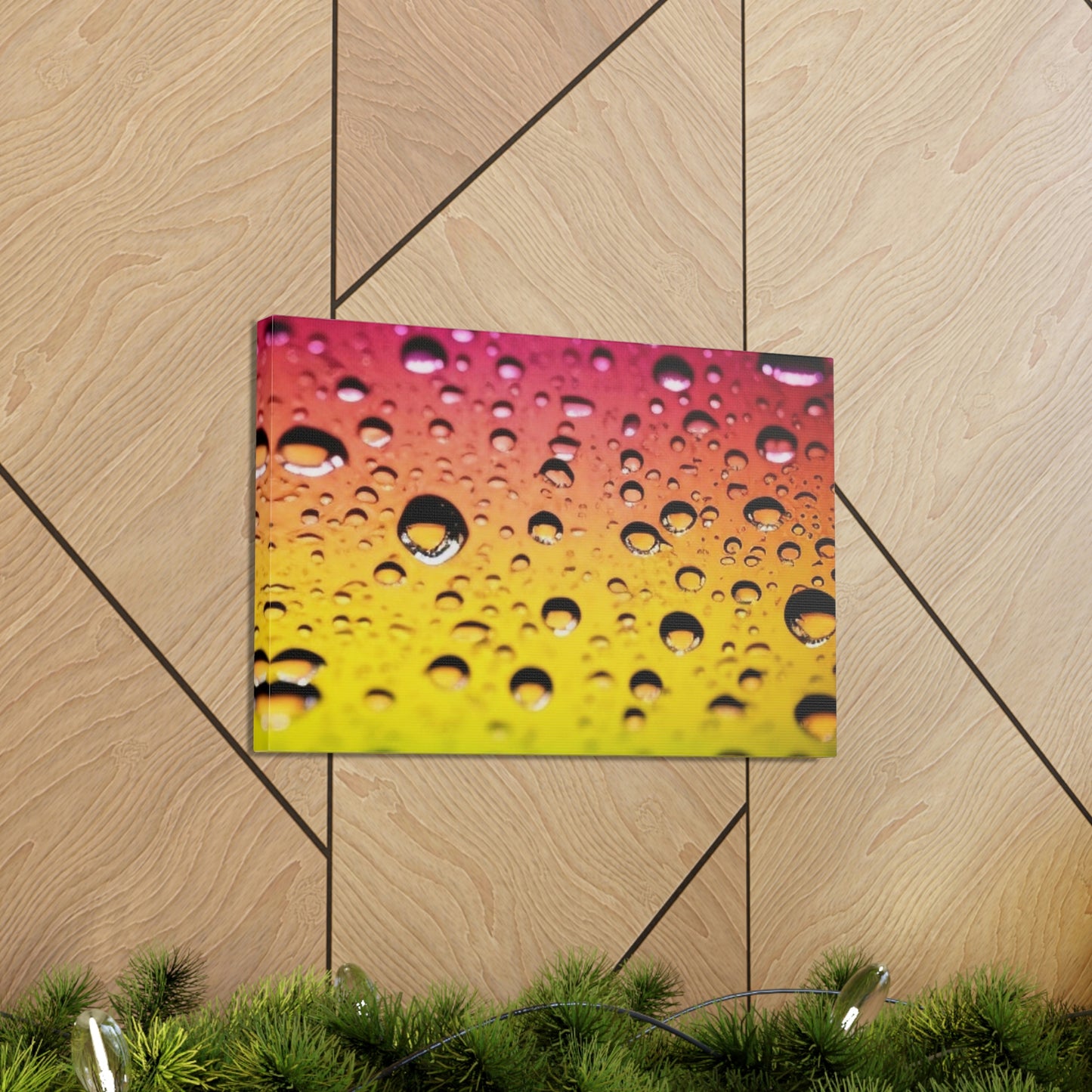 Canvas Gallery Wraps Water Drops