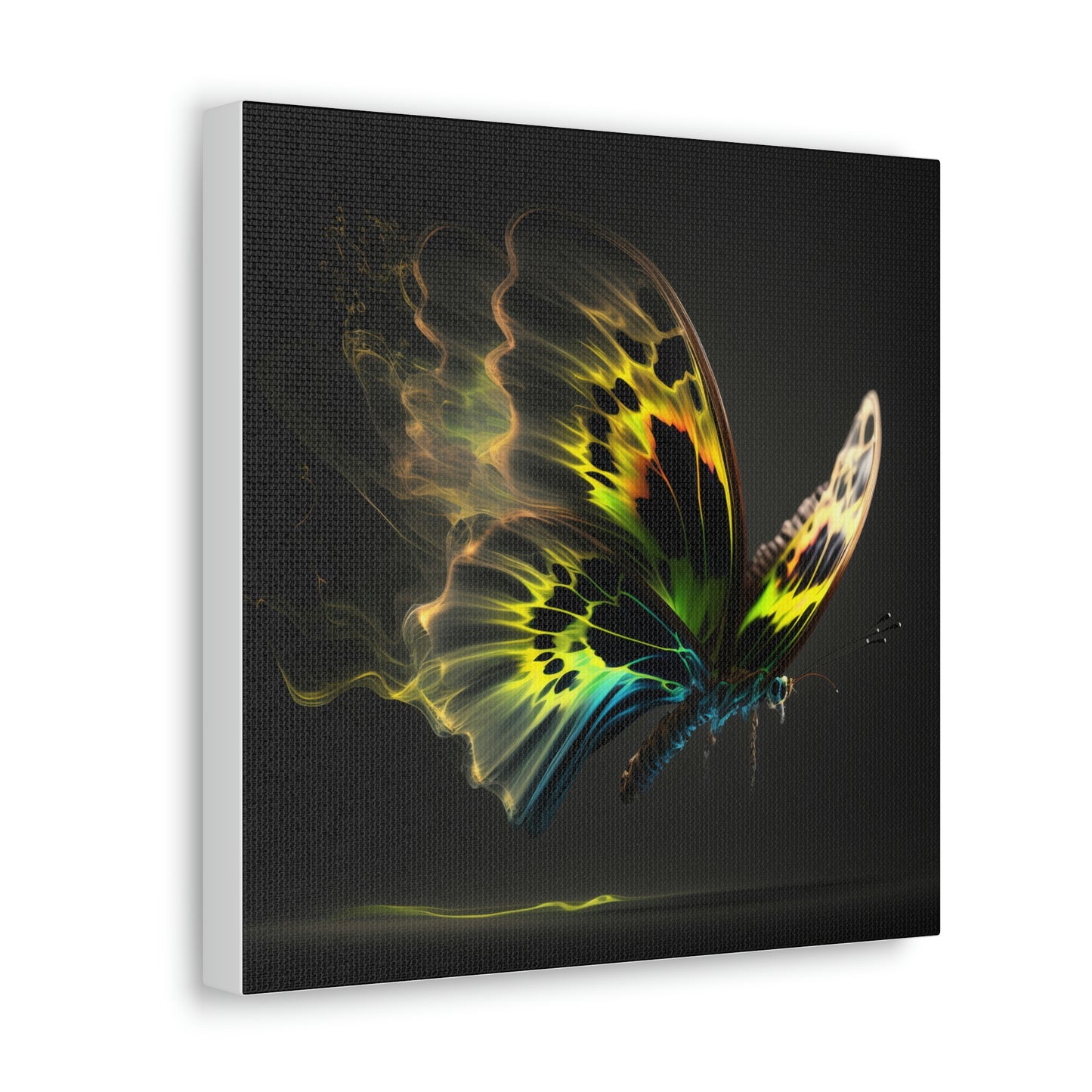 butterfly neon glow