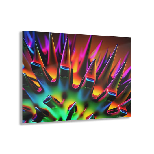 Acrylic Prints Macro Neon Spike 2