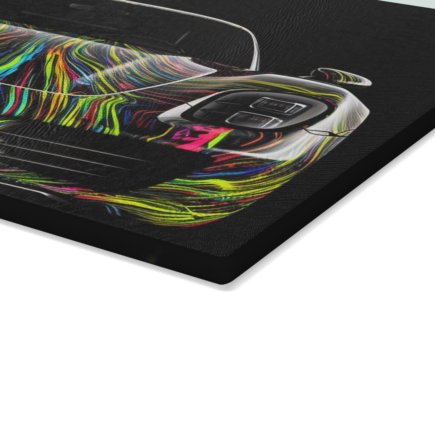 Glass Cutting Board Porsche Line 3