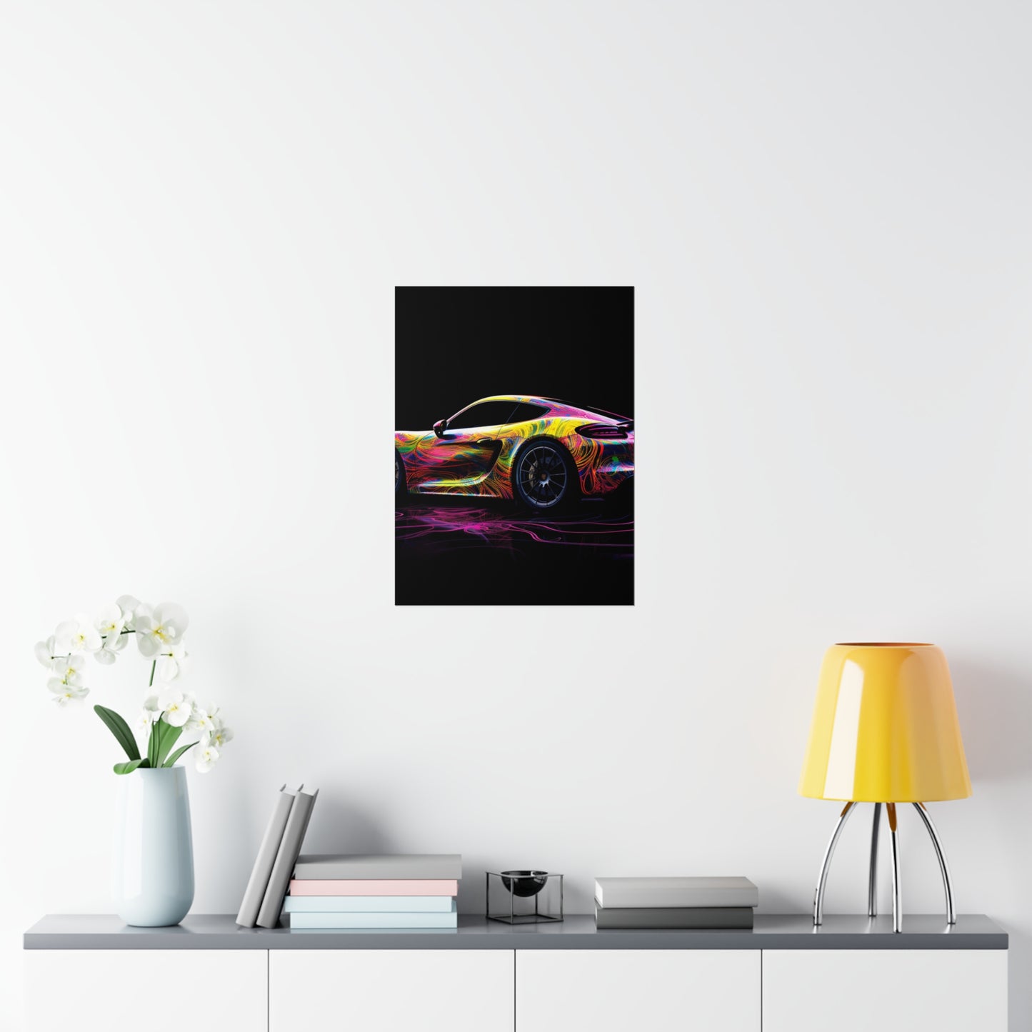 Premium Matte Vertical Posters Porsche Flair 4