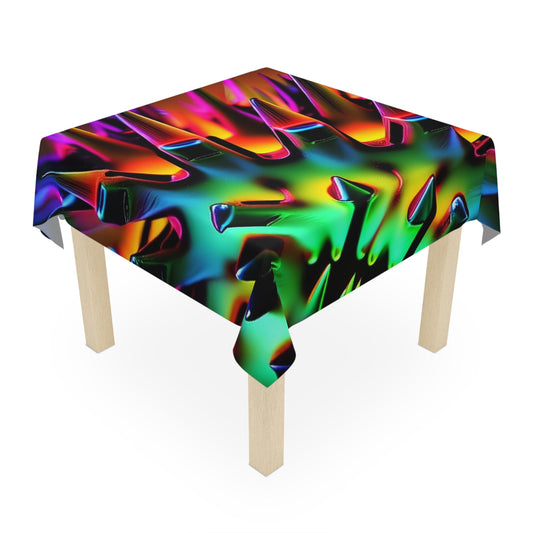 Tablecloth Macro Neon Spike 2