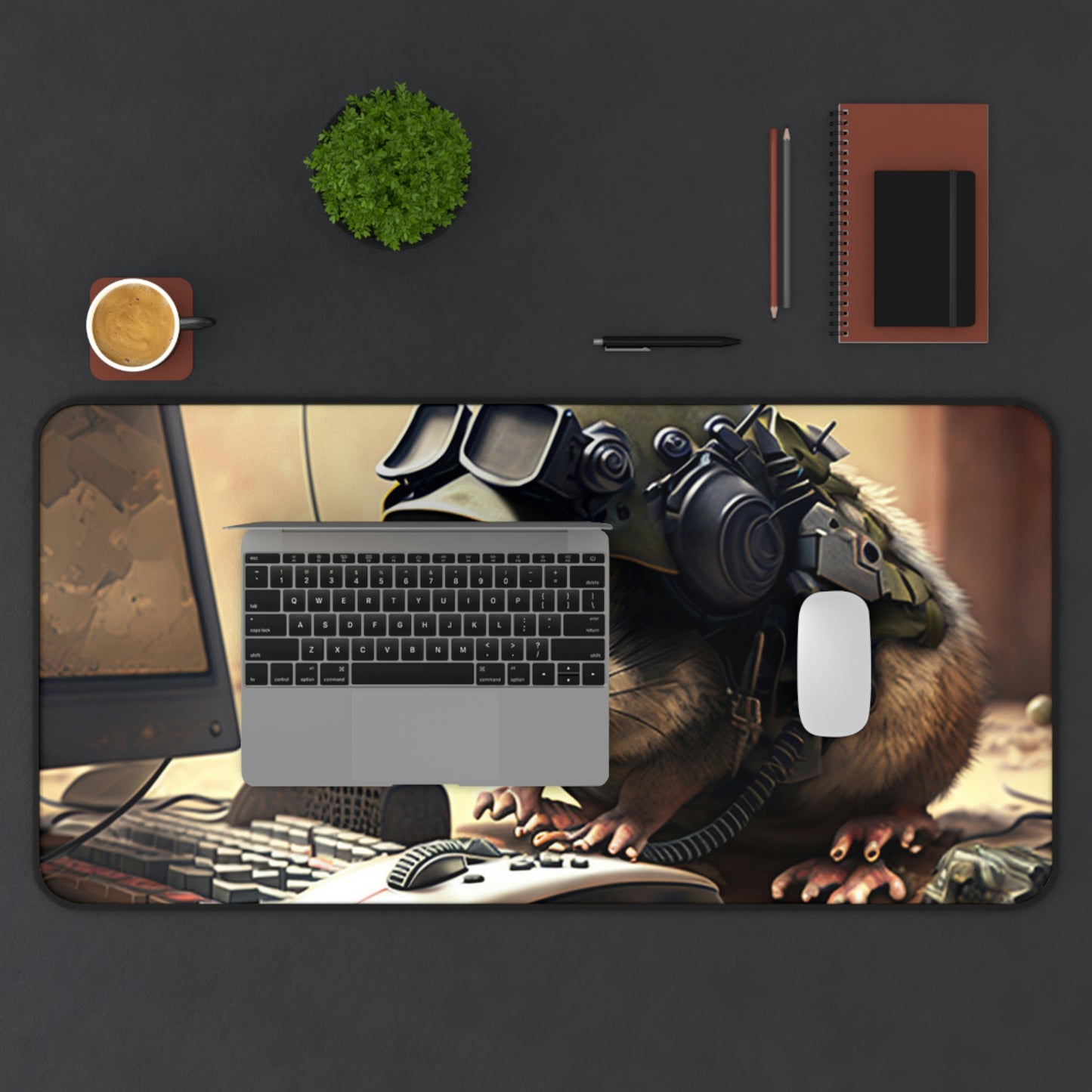 Desk Mat Mouse Attack 2