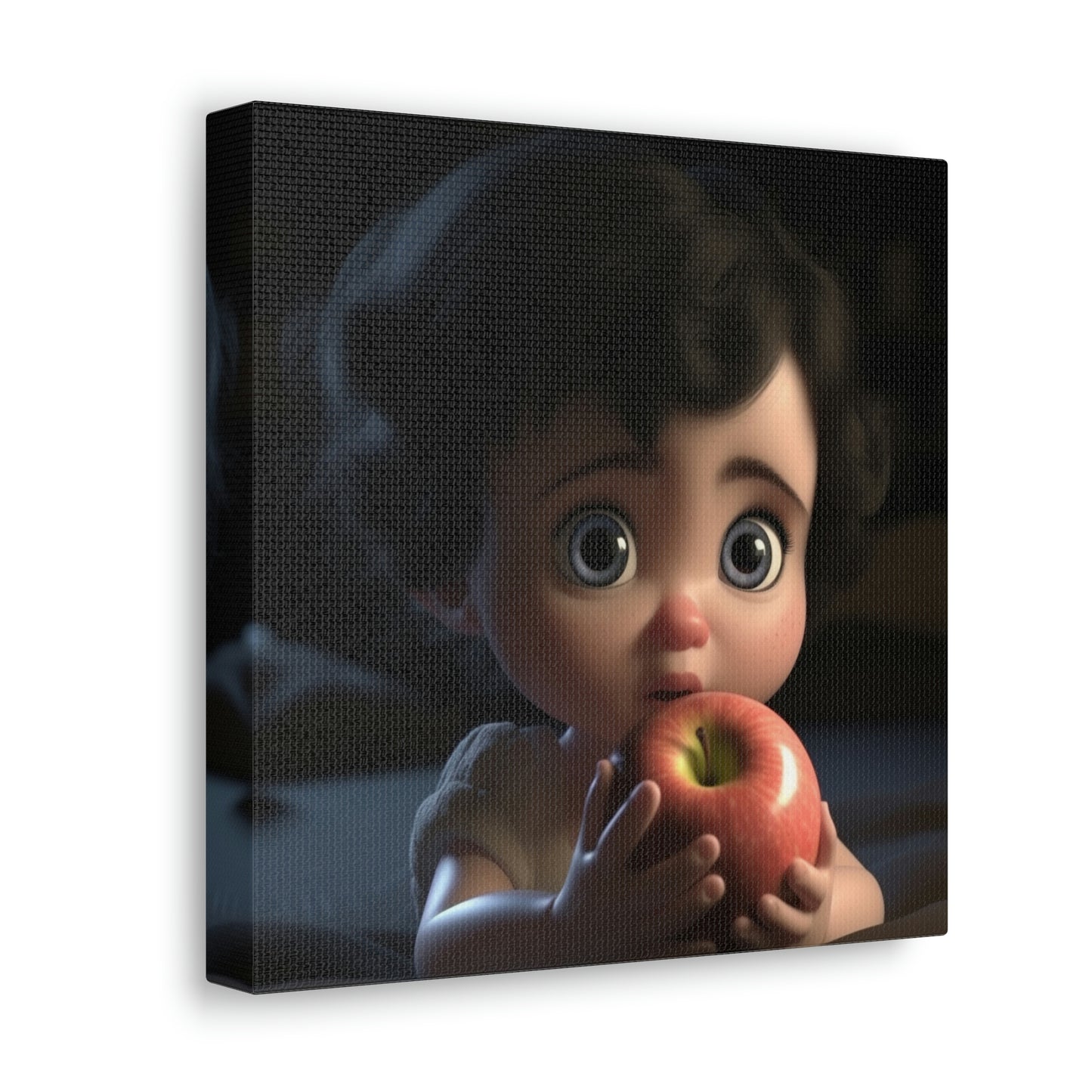 Canvas Gallery Wraps Girl Apple 3