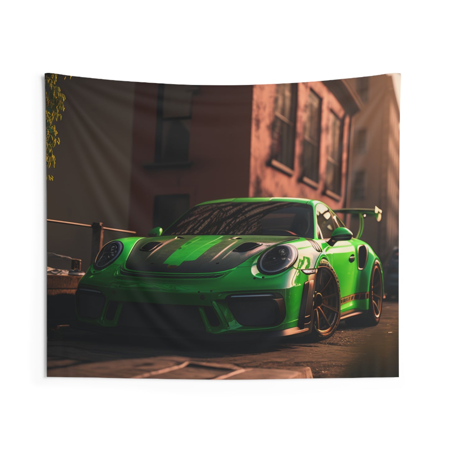 Indoor Wall Tapestries porsche 911 gt3 4