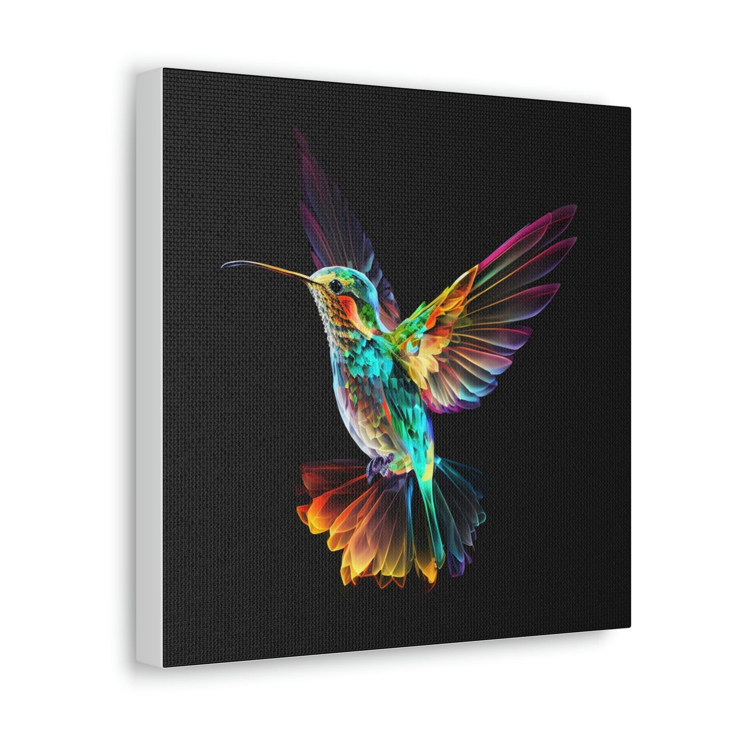 Hummingbird florescent glow