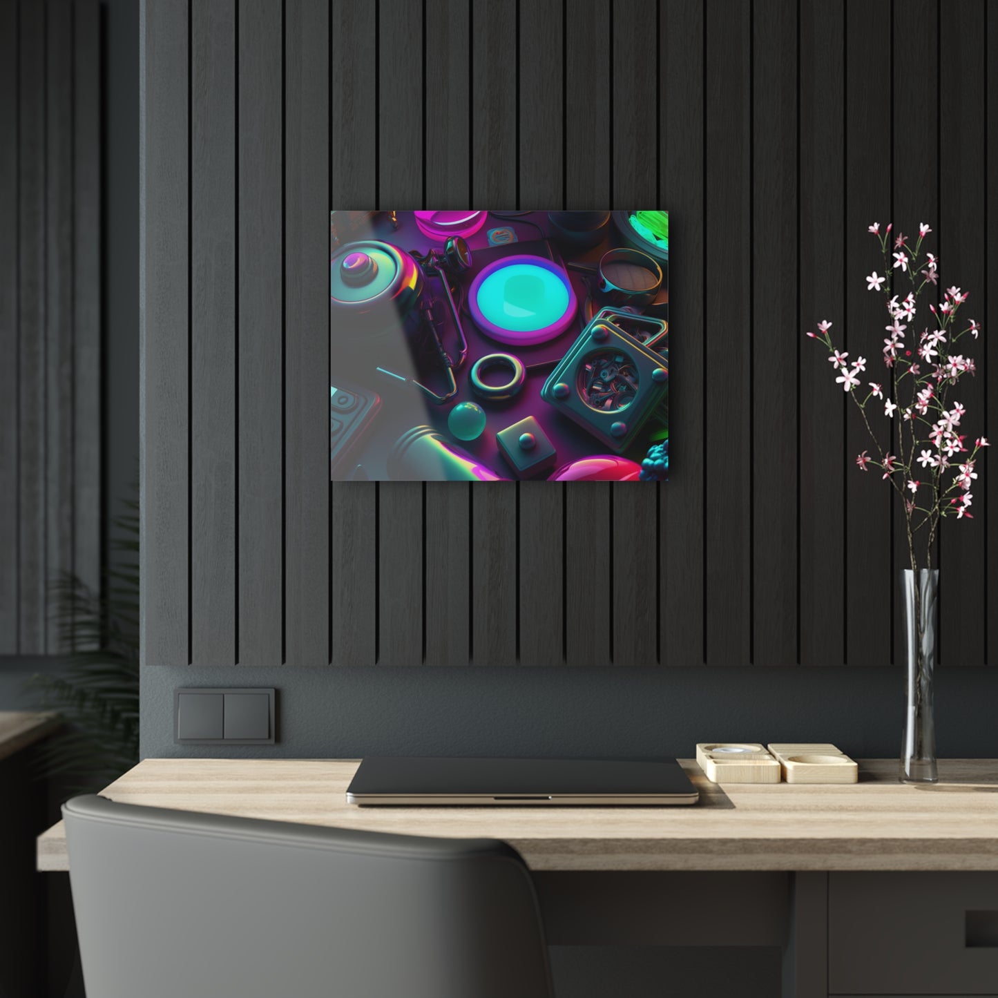 Acrylic Prints Neon Glow 4