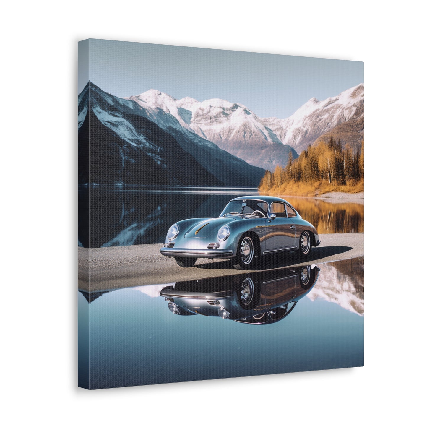 Canvas Gallery Wraps Porsche Lake 1