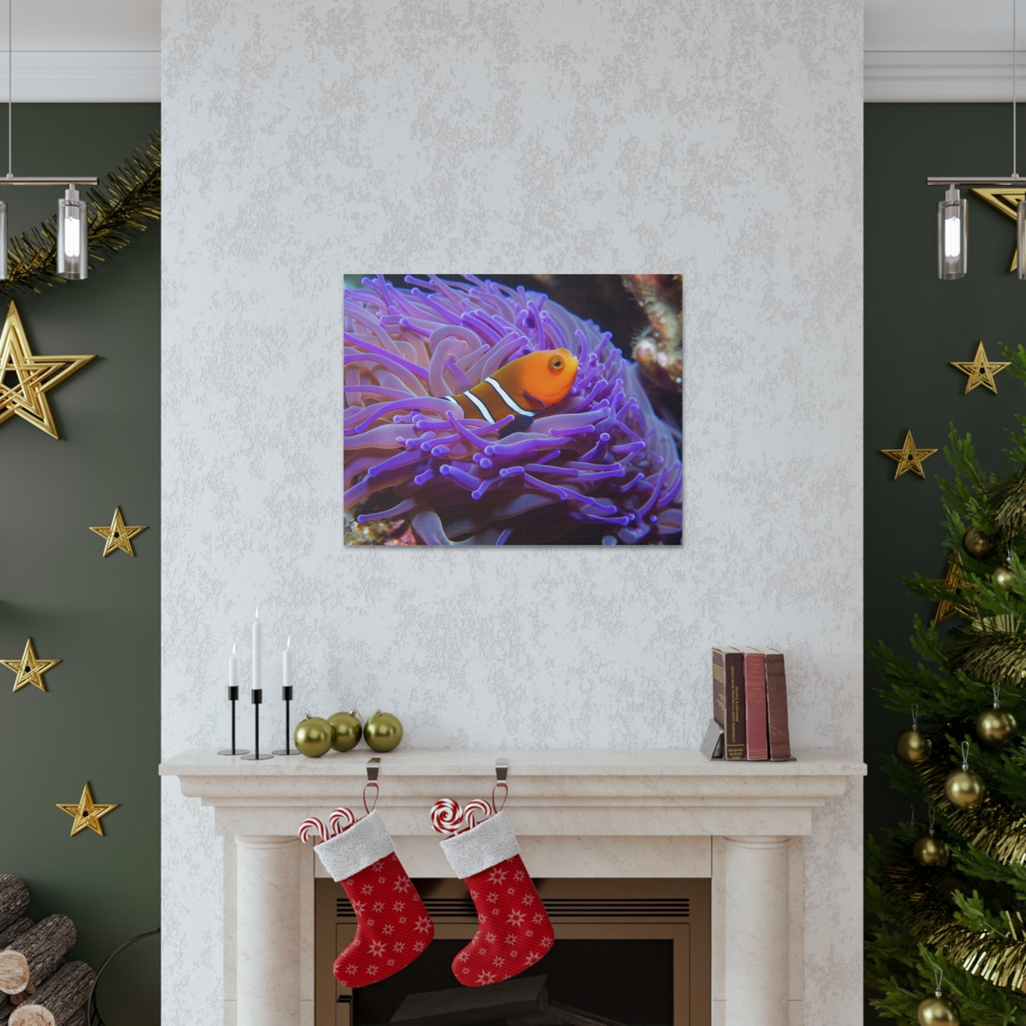 Canvas Gallery Wraps Anemone Clown 3