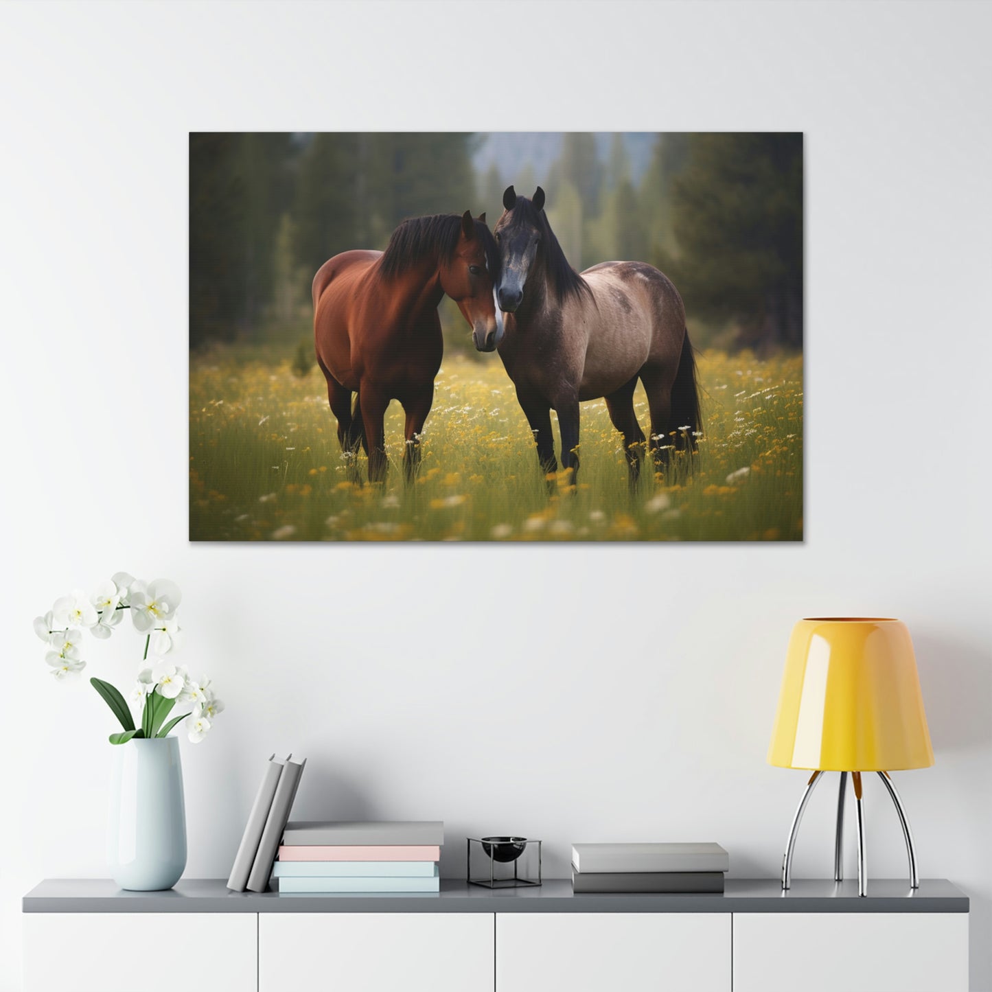 Canvas Gallery Wraps Horse Buddy 1