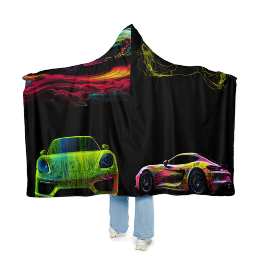 Snuggle Hooded Blanket Porsche Flair 5