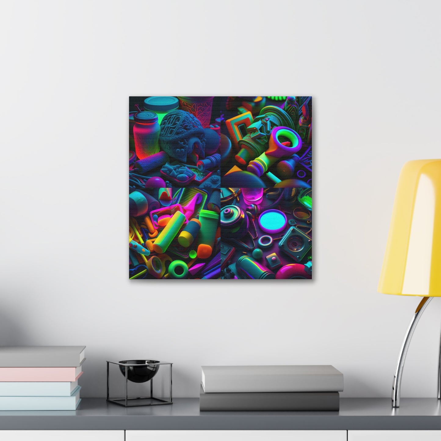 Canvas Gallery Wraps Neon Glow