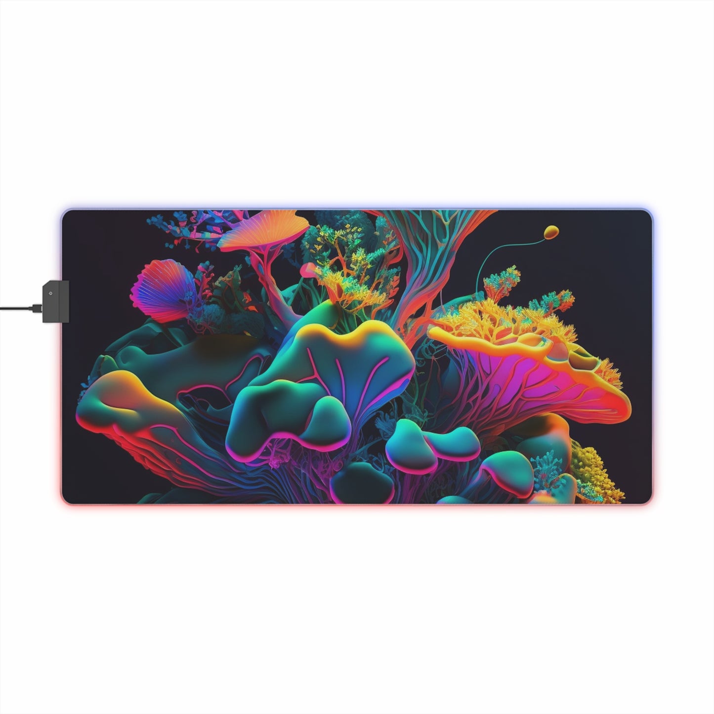 LED Gaming Mouse Pad Macro Coral Reef 1