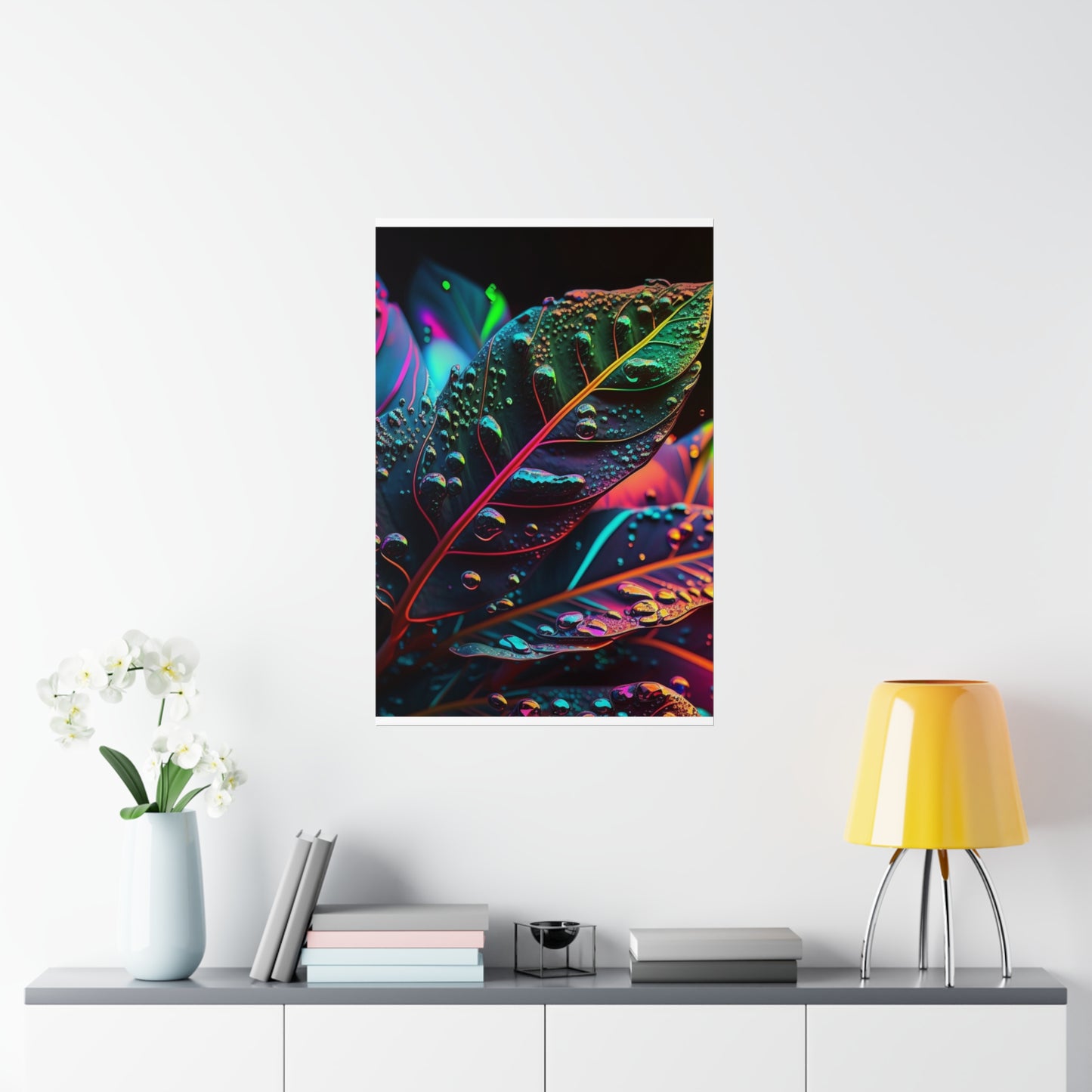 Premium Matte Vertical Posters Macro Florescent 3