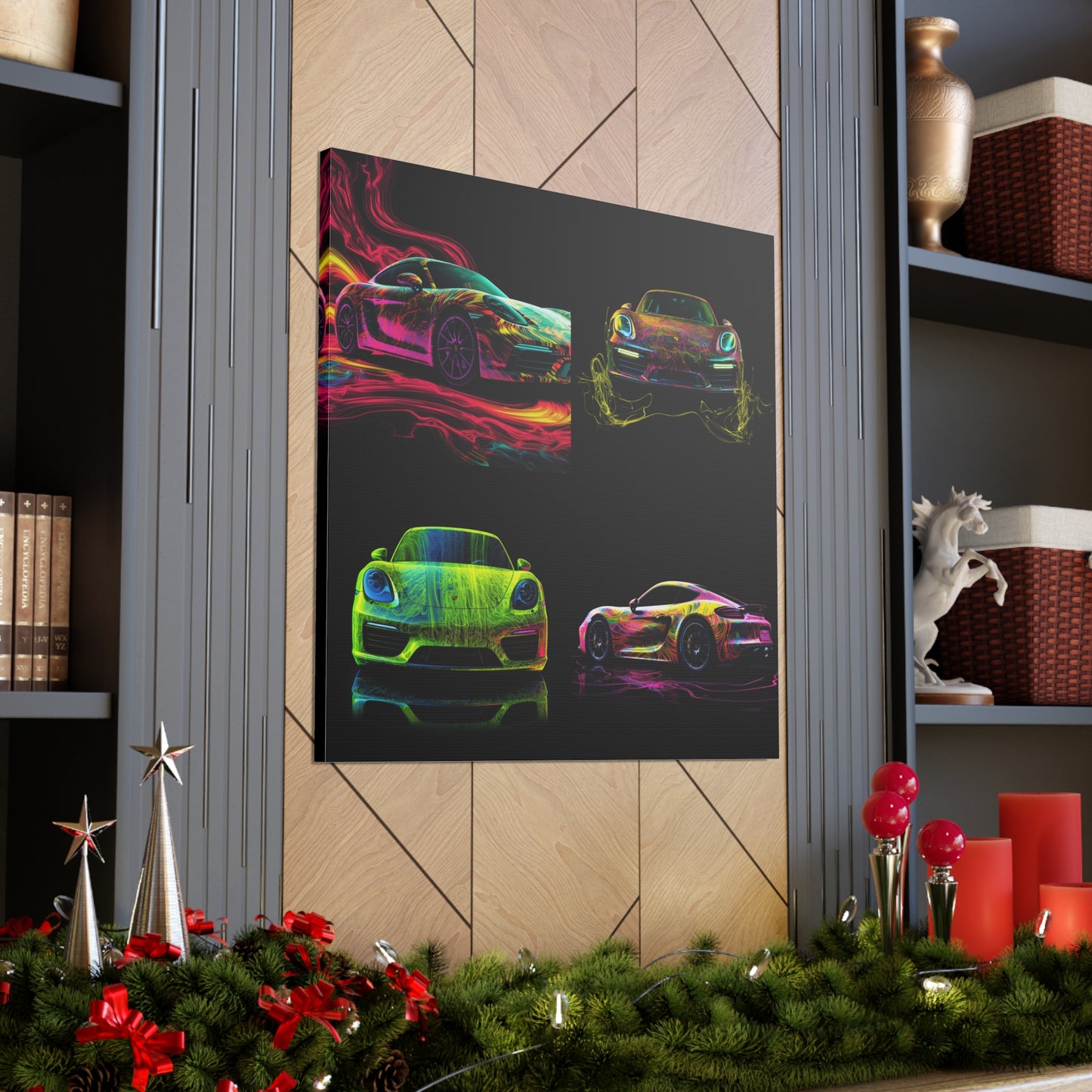 Canvas Gallery Wraps Porsche Flair 4 pack