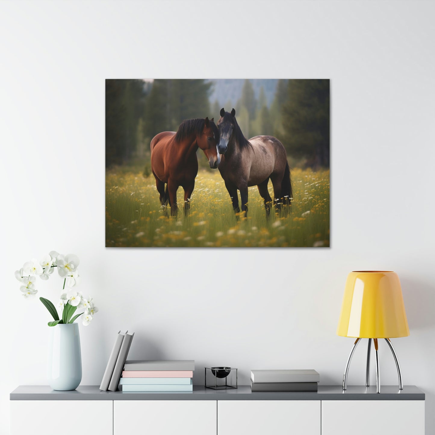 Canvas Gallery Wraps Horse Buddy 1