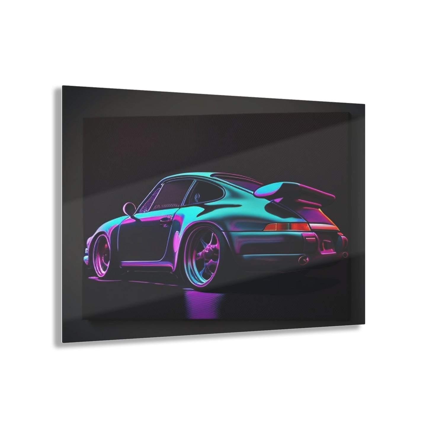 Acrylic Prints Porsche Purple 2