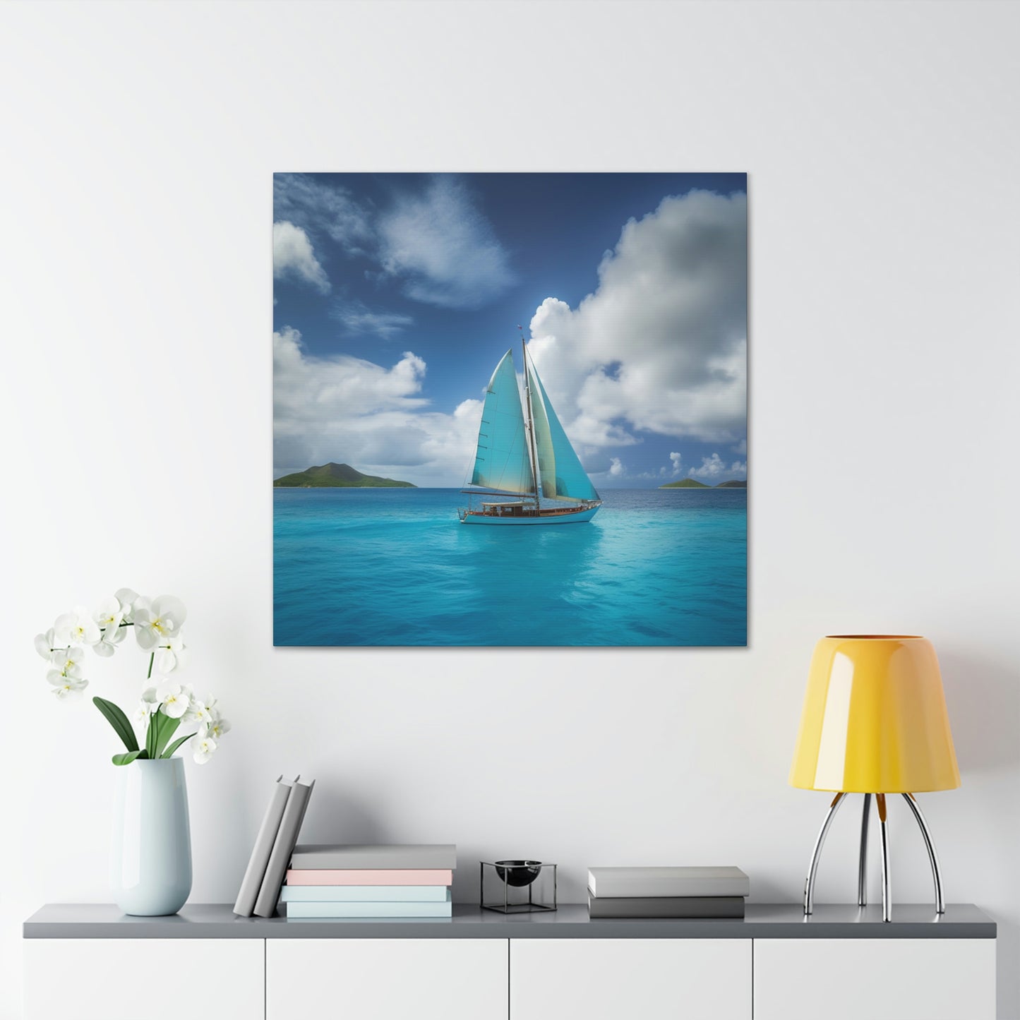 Sailboat Blue 3