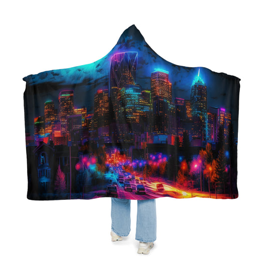 Snuggle Blanket Neon Denver 4