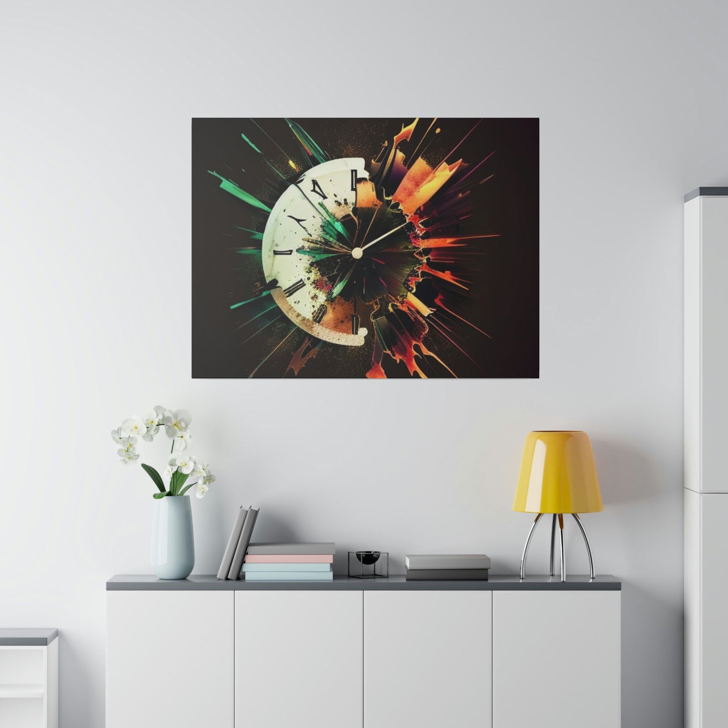 Abstract Clock that's Out Of Time 4