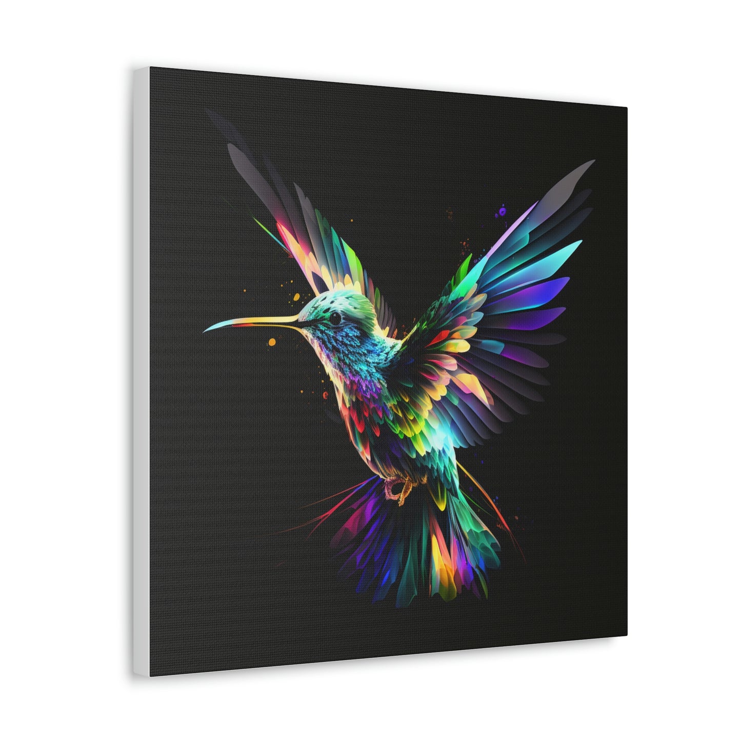 Hummingbird florescent glow